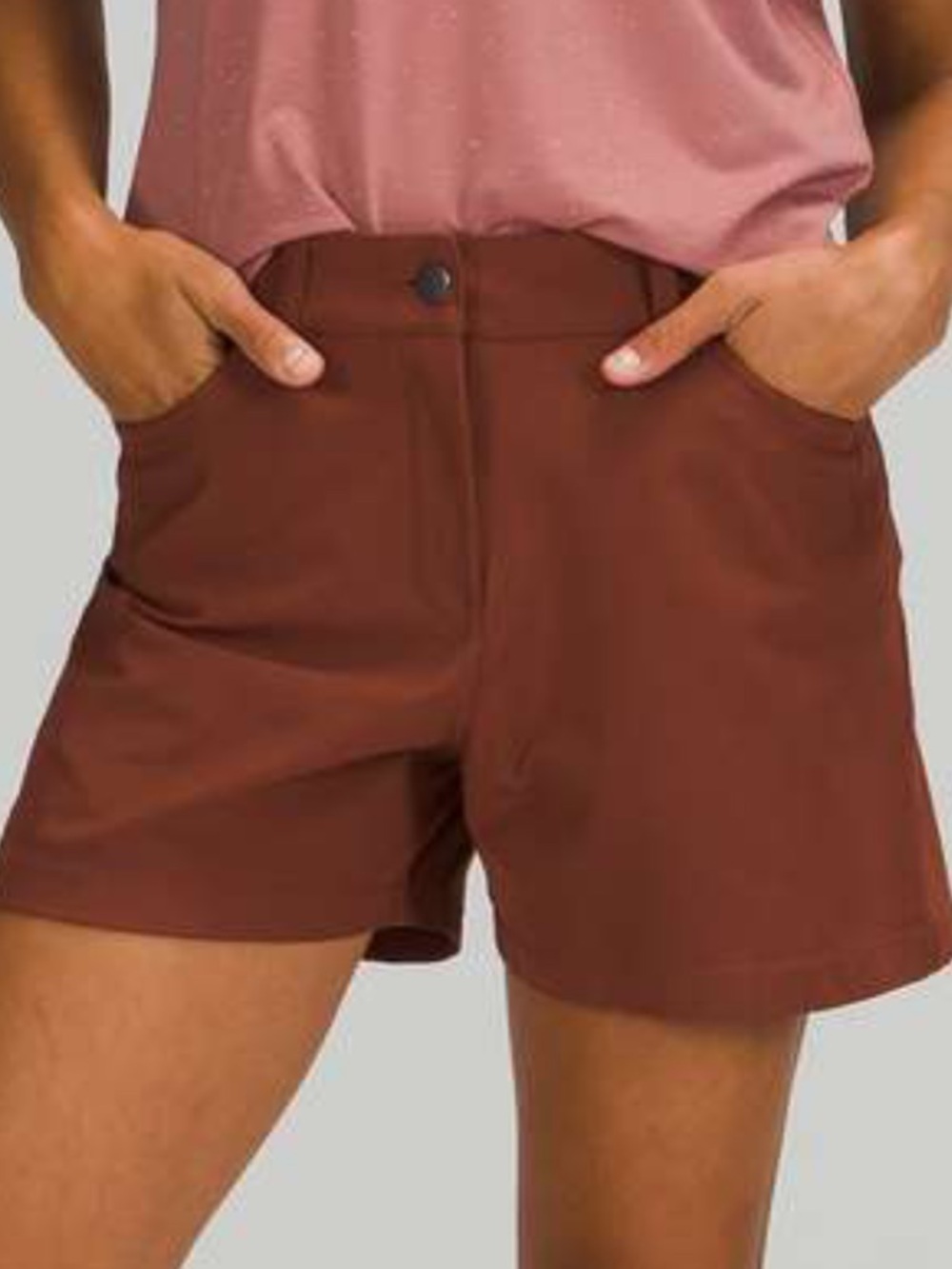 Lululemon City Sleek 5 Pocket High-Rise Short 4"